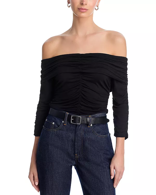 Топ Naya с открытыми плечами Paige, черный
Топ Naya с открытыми плечами Paige, черный