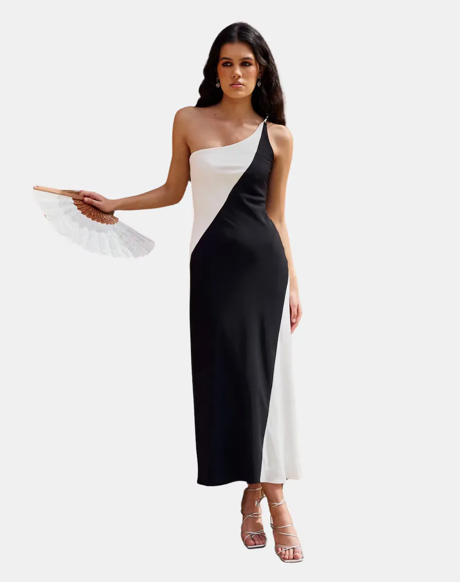 Платье миди двухцветное MIPHAI, черный
Платье миди двухцветное MIPHAI, черный