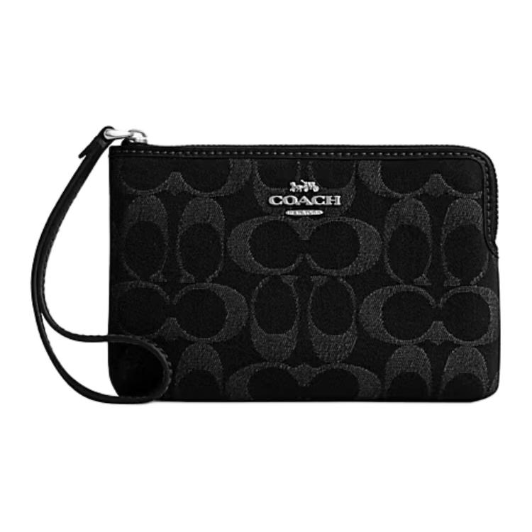 COACH Мини-клатч из ткани для женщин черный
COACH Мини-клатч из ткани для женщин черный