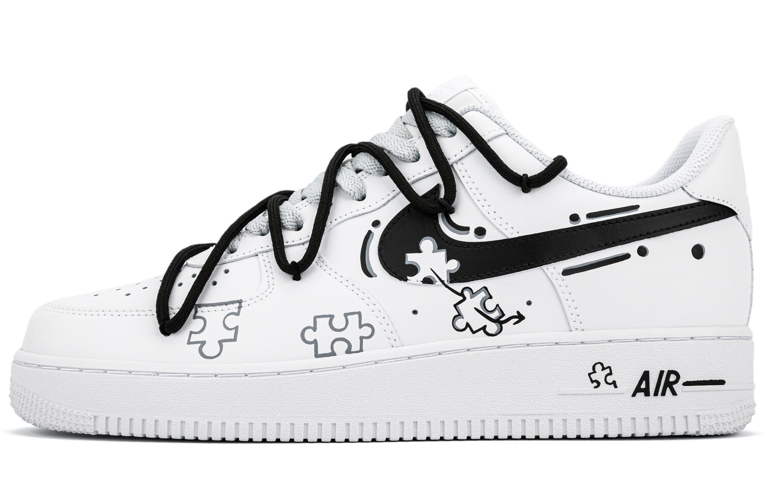 Кроссовки Nike Air Force 1 Skateboarding Shoes Unisex Low-top Black/white/gray, белый
Кроссовки Nike Air Force 1 Skateboarding Shoes Unisex Low-top Black/white/gray, белый