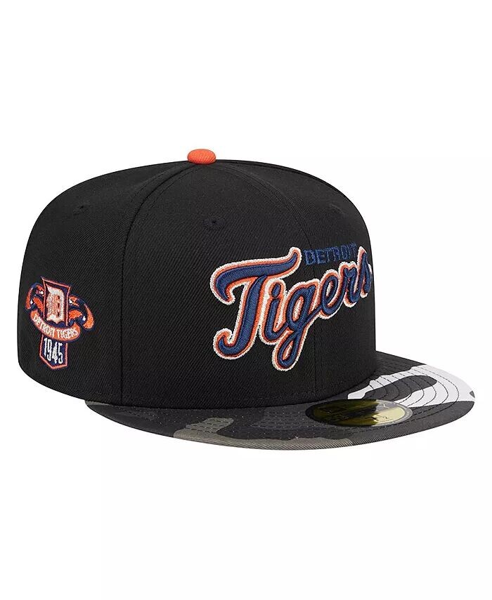 Мужская черная кепка с камуфляжным принтом Detroit Tigers 59FIFTY New Era, черный
Мужская черная кепка с камуфляжным принтом Detroit Tigers 59FIFTY New Era, черный