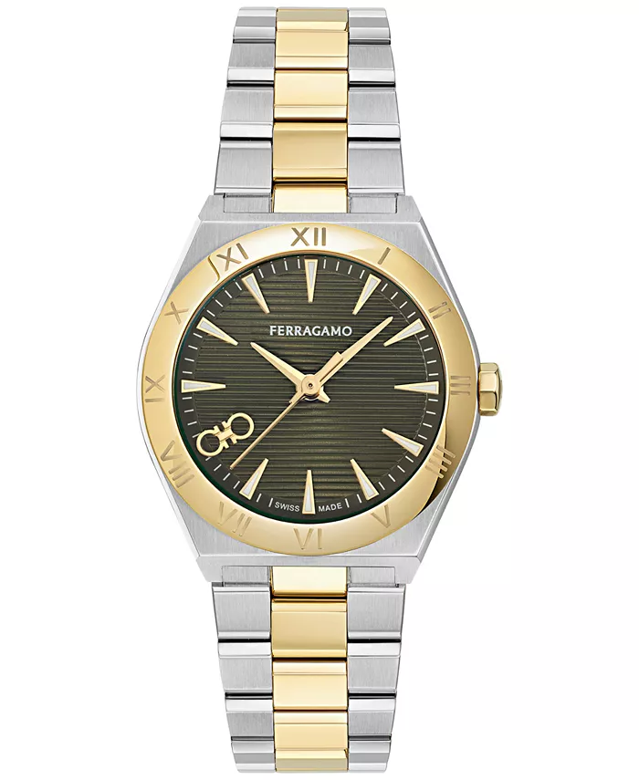 Женские часы Swiss Vega Upper East с двухцветным браслетом из нержавеющей стали, 28 мм Ferragamo, Двухцветный, Женские часы Swiss Vega Upper East с двухцветным браслетом из нержавеющей стали, 28 мм Ferragamo
Женские часы Swiss Vega Upper East с двухцветным браслетом из нержавеющей стали, 28 мм Ferragamo, Двухцветный, Женские часы Swiss Vega Upper East с двухцветным браслетом из нержавеющей стали, 28 мм Ferragamo