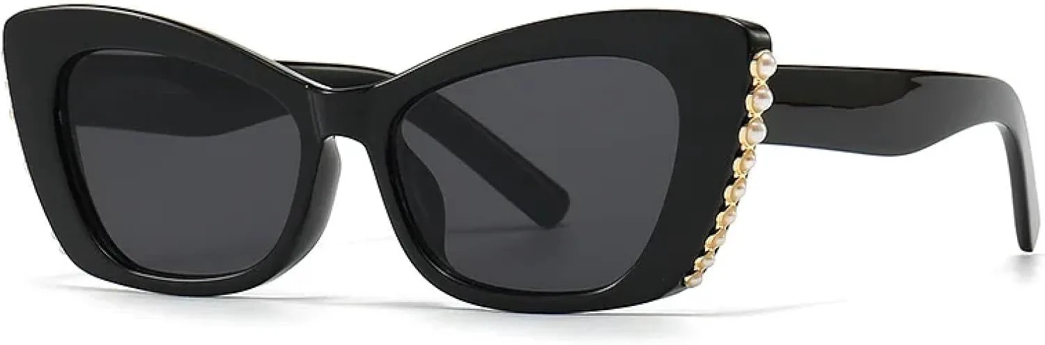 Сексуальные солнцезащитные очки «кошачий глаз» для женщин и мужчин, модные, роскошные, винтажные, панк, дорожные, с защитой от УФ-излучения UV400 TVTBBVV, Black Black
Сексуальные солнцезащитные очки «кошачий глаз» для женщин и мужчин, модные, роскошные, винтажные, панк, дорожные, с защитой от УФ-излучения UV400 TVTBBVV, Black Black