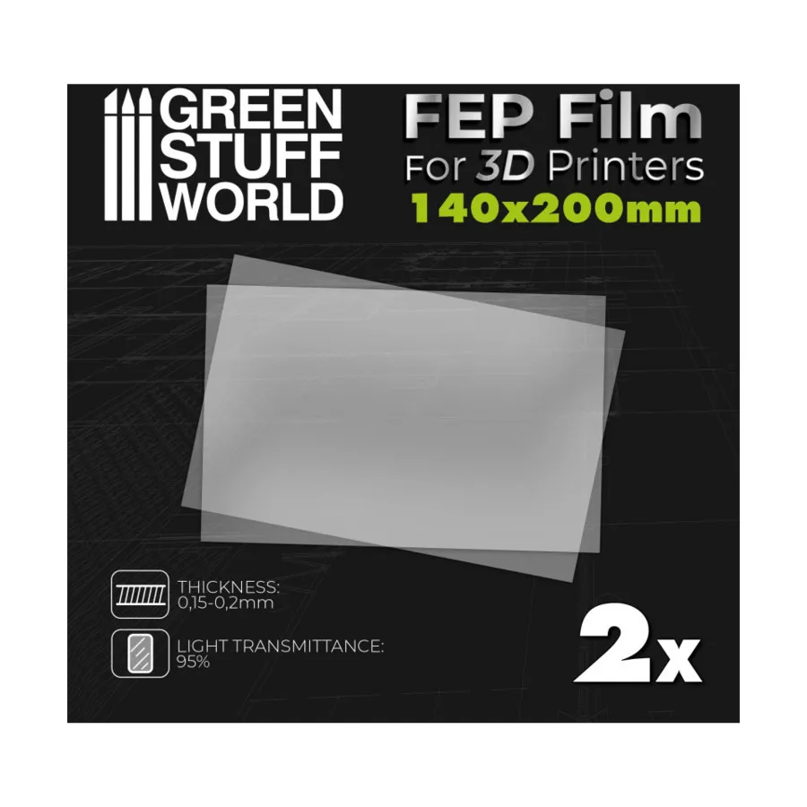 ФЭП пленка 200х140мм, 3D Printing Supplies (Green Stuff World)
ФЭП пленка 200х140мм, 3D Printing Supplies (Green Stuff World)