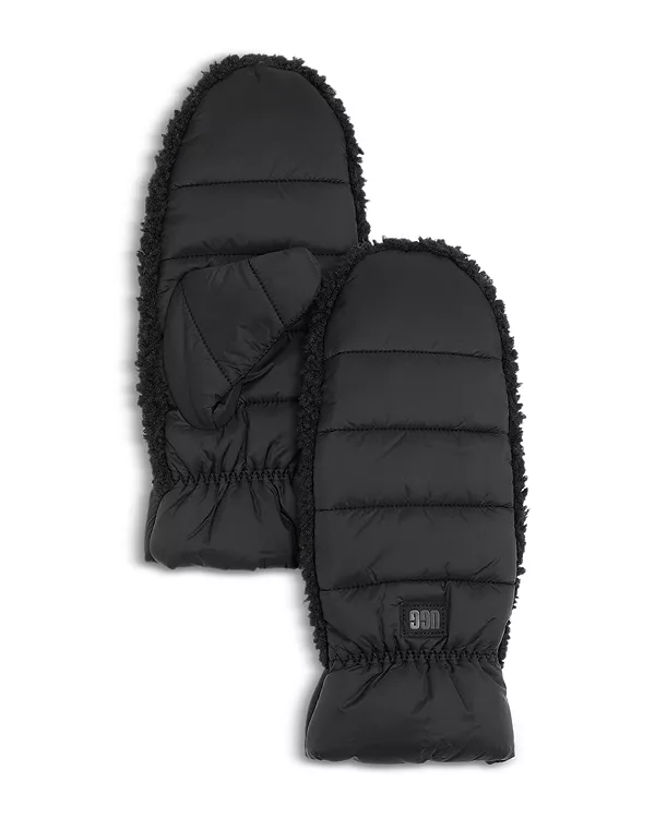 Перчатки с отделкой из пушистого искусственного меха Ugg, черный
Перчатки с отделкой из пушистого искусственного меха Ugg, черный