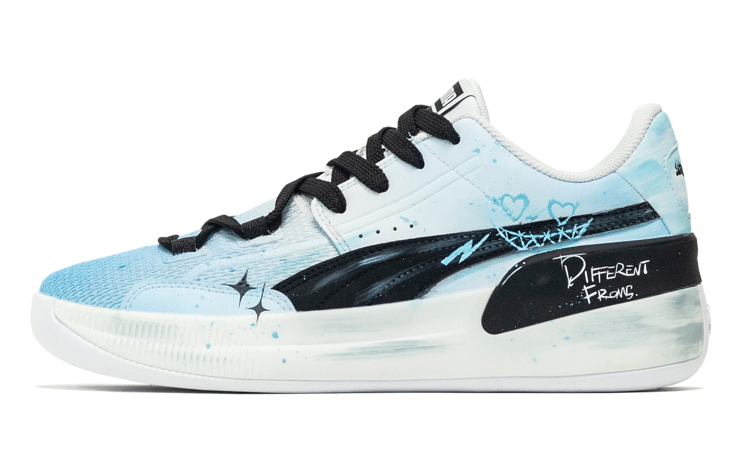 PUMA Кроссовки баскетбольные Clyde Hardwood Ghosts амортизирующие противоскользящие износостойкие низкие унисекс Blue White
PUMA Кроссовки баскетбольные Clyde Hardwood Ghosts амортизирующие противоскользящие износостойкие низкие унисекс Blue White