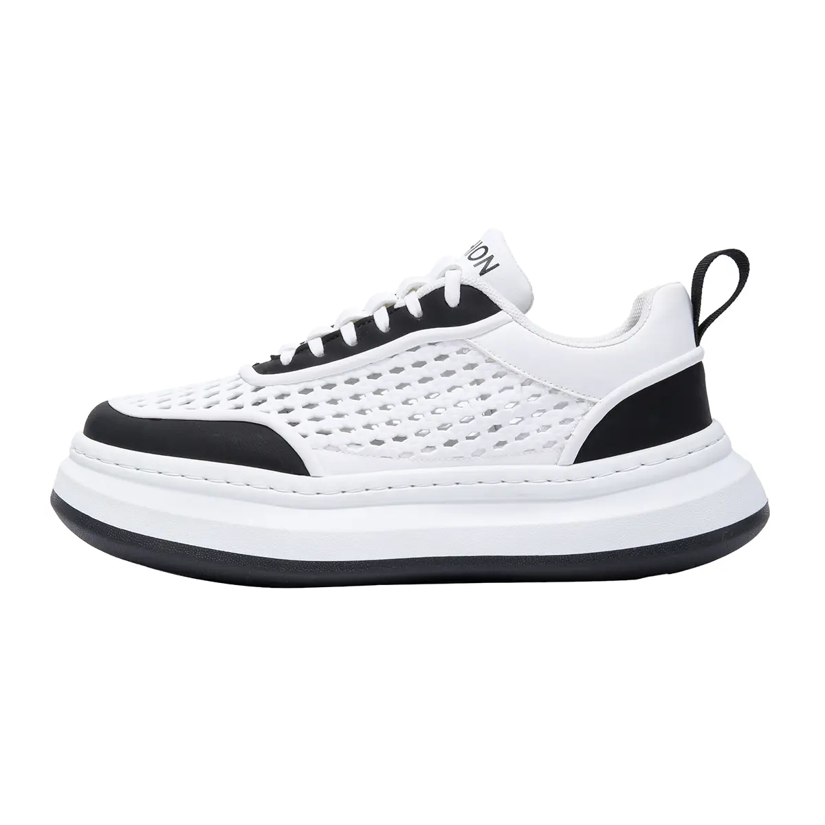 DINGGU Кроссовки для скейтбординга мужские с амортизацией и вентиляцией низкие бело-черные, цвет White Black
DINGGU Кроссовки для скейтбординга мужские с амортизацией и вентиляцией низкие бело-черные, цвет White Black