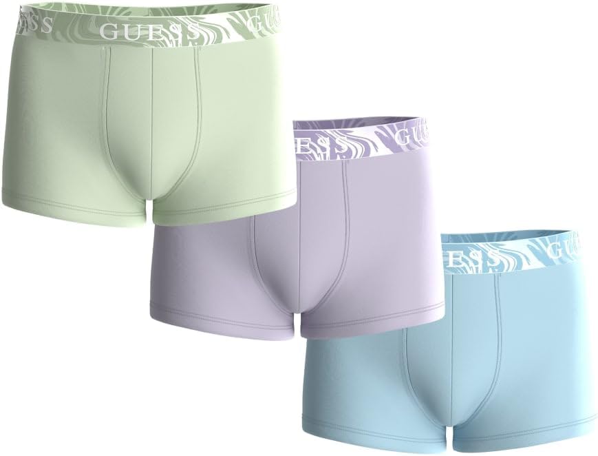 GUESS мужские боксеры Joe Boxer 3 шт, Cloud Blue Pistachio Catmint
GUESS мужские боксеры Joe Boxer 3 шт, Cloud Blue Pistachio Catmint