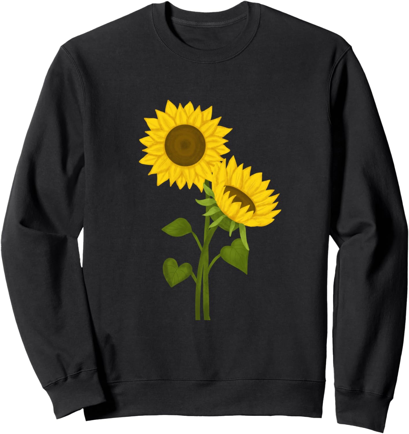 JB Fashion Милая толстовка с графическим дизайном в виде подсолнухов, черный
JB Fashion Милая толстовка с графическим дизайном в виде подсолнухов, черный