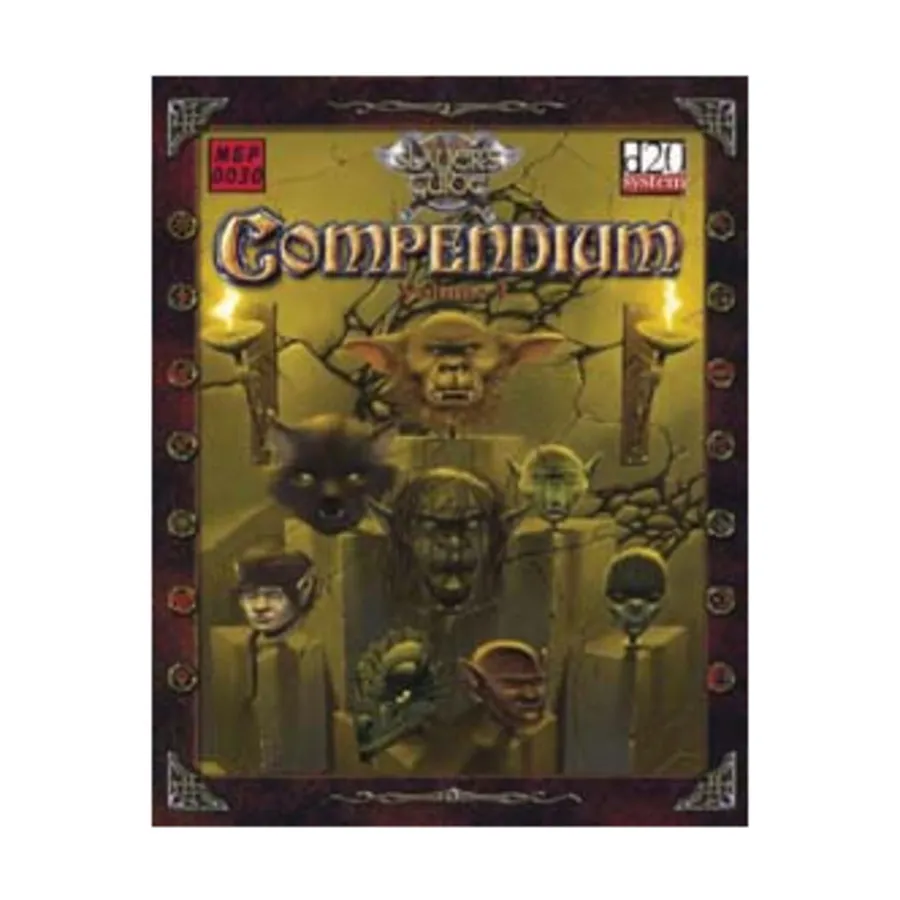 Slayer's Guide Compendium #1, Slayer's Guides (d20), твердый переплет
Slayer's Guide Compendium #1, Slayer's Guides (d20), твердый переплет