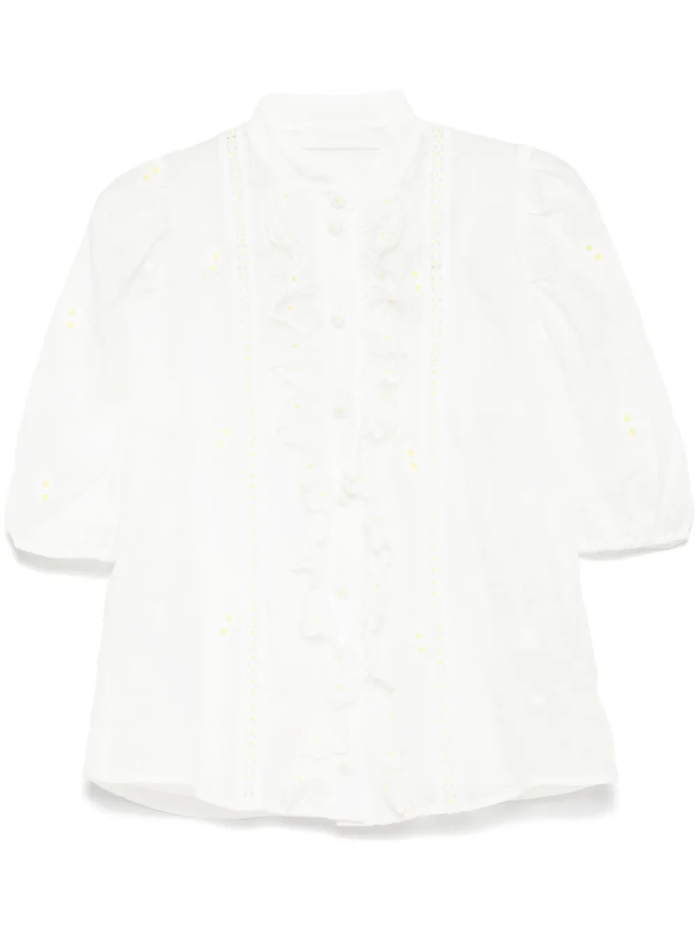 Блузка с вышивкой ZIMMERMANN, белый
Блузка с вышивкой ZIMMERMANN, белый