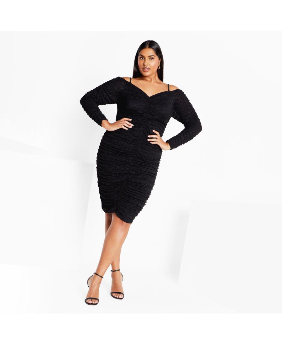 Платье Lorelei больших размеров CITY CHIC, Black
Платье Lorelei больших размеров CITY CHIC, Black