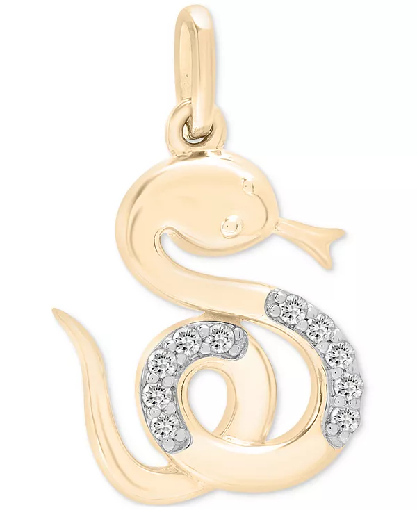 Подвеска с китайским знаком зодиака и бриллиантами (1/20 карата) из 10-каратного золота, эксклюзивно в Macy's Wrapped, snake
Подвеска с китайским знаком зодиака и бриллиантами (1/20 карата) из 10-каратного золота, эксклюзивно в Macy's Wrapped, snake