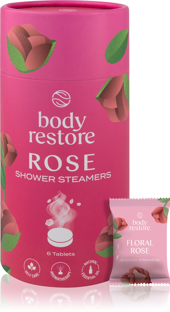 Парогенераторы для душа с ароматом розы Body Restore, 6 шт
Парогенераторы для душа с ароматом розы Body Restore, 6 шт