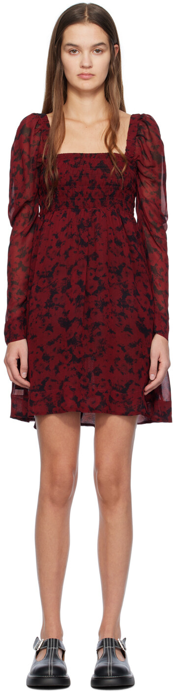 Красно-черное мини-платье с принтом Ganni, Черный, Красно-черное мини-платье с принтом Ganni
Красно-черное мини-платье с принтом Ganni, Черный, Красно-черное мини-платье с принтом Ganni