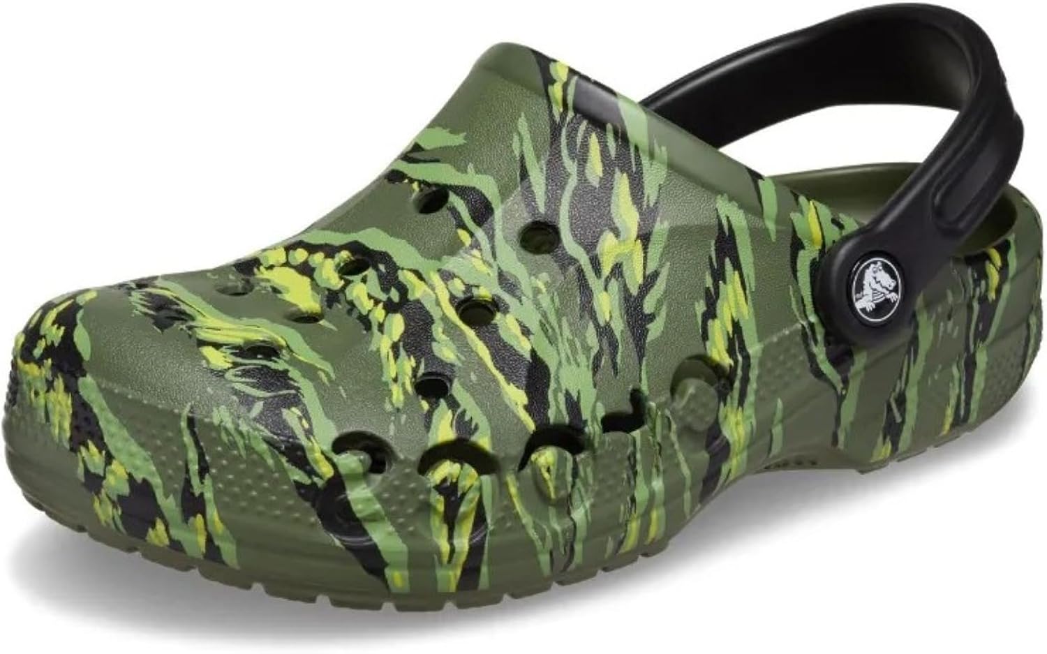 Унисекс кроксы Crocs Baya с сезонным принтом, Tiger Camo
Унисекс кроксы Crocs Baya с сезонным принтом, Tiger Camo
