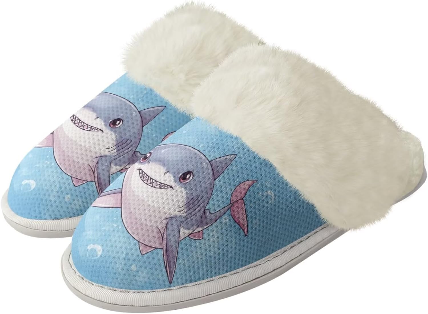 Женские пушистые домашние тапочки BIGCARJOB для зимы, уютные плюшевые домашние тапочки с мягкой подошвой против скольжения, Cute Shark
Женские пушистые домашние тапочки BIGCARJOB для зимы, уютные плюшевые домашние тапочки с мягкой подошвой против скольжения, Cute Shark