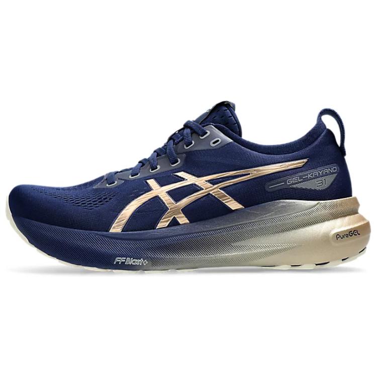 Asics Gel Kayano 31 Platinum Blue Expanse Champagne, сине-золотой цвет
Asics Gel Kayano 31 Platinum Blue Expanse Champagne, сине-золотой цвет