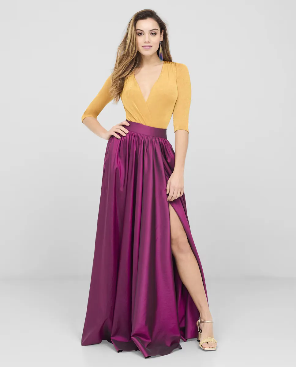 Боди с французскими рукавами и перекрещенным вырезом Veneno en la piel, желтый
Боди с французскими рукавами и перекрещенным вырезом Veneno en la piel, желтый