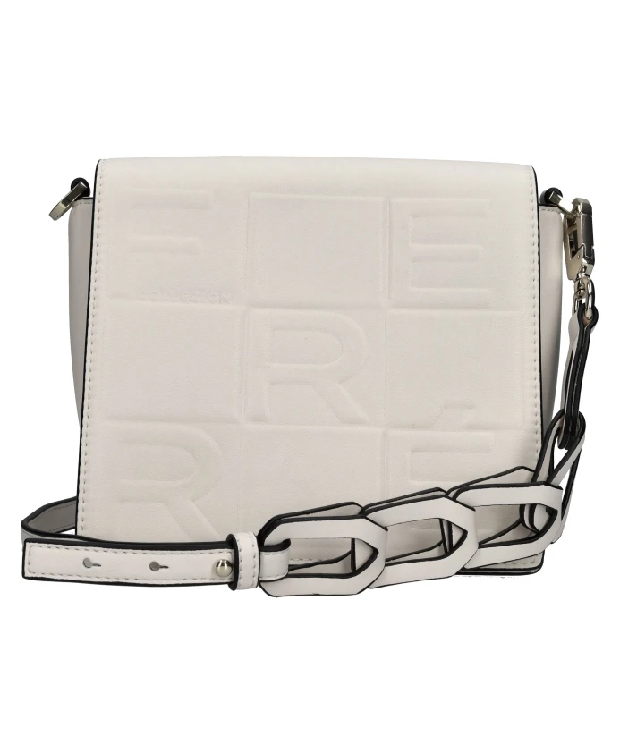 Кожаная сумка через плечо Ferre Milano, бежевый
Кожаная сумка через плечо Ferre Milano, бежевый