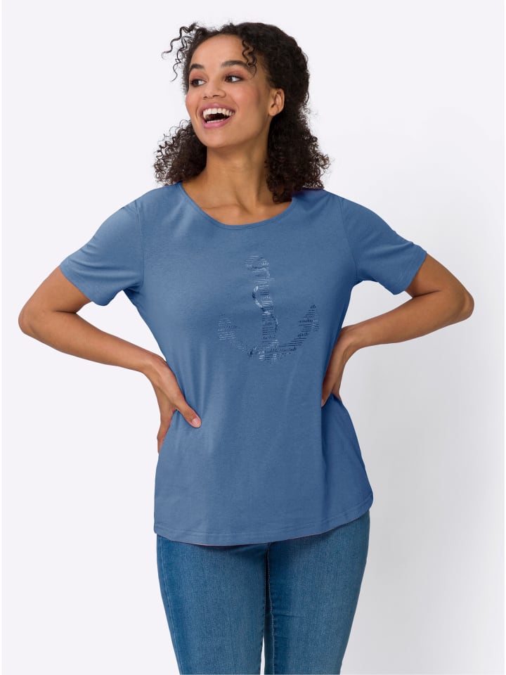 Футболка Sieh an!, средне-синий
Футболка Sieh an!, средне-синий