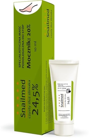 Мазь для ног и пяток Snailmed при проблемах с кожей. 10 мл
Мазь для ног и пяток Snailmed при проблемах с кожей. 10 мл