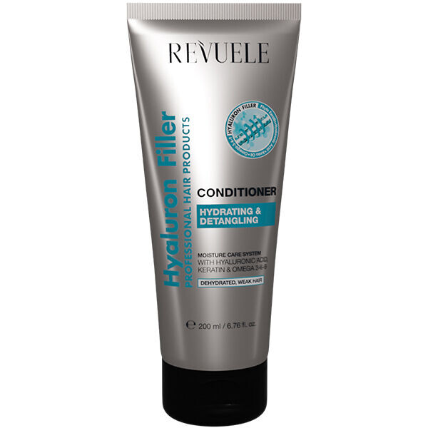 Увлажняющий кондиционер для волос Revuele Hyaluron Filler, 200 мл
Увлажняющий кондиционер для волос Revuele Hyaluron Filler, 200 мл