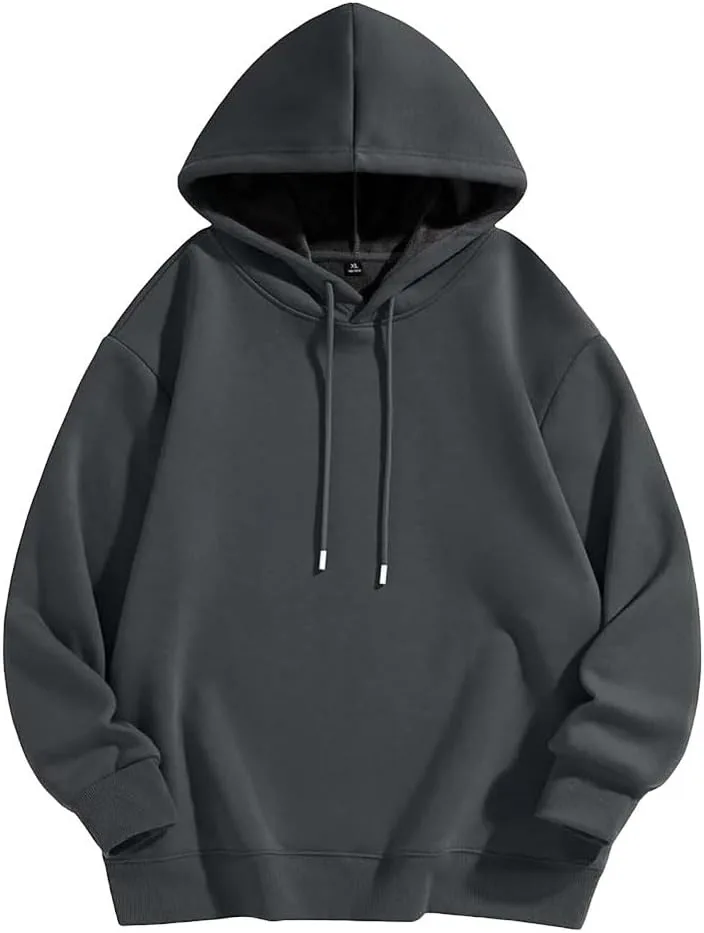 Мужской худи из плотного флиса свободного кроя
Мужской худи из плотного флиса свободного кроя