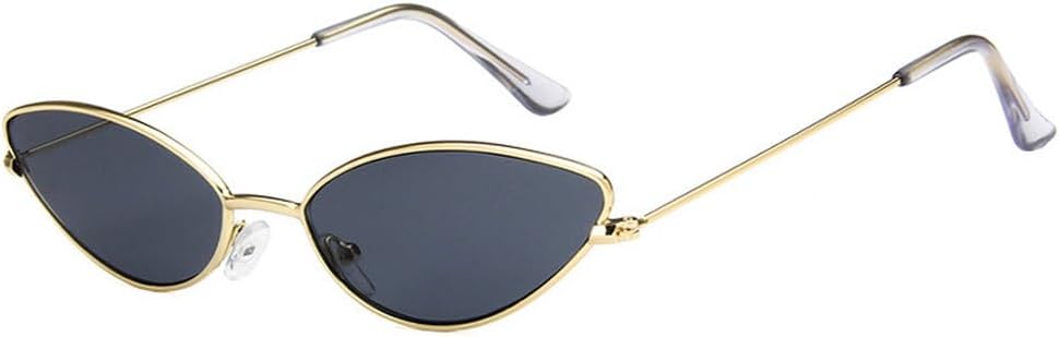 Модные маленькие солнцезащитные очки «кошачий глаз» для женщин, винтажные очки, очки для создания индивидуального образа, защита от ультрафиолета UV400 TKKTLLT, Gold-black
Модные маленькие солнцезащитные очки «кошачий глаз» для женщин, винтажные очки, очки для создания индивидуального образа, защита от ультрафиолета UV400 TKKTLLT, Gold-black