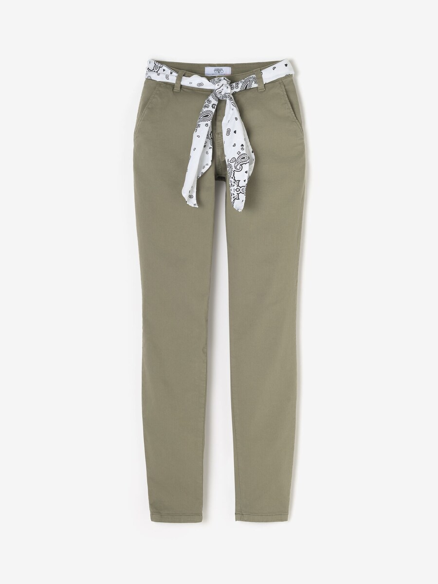 Облегающие брюки чинос Le Temps Des Cerises, темно-зеленый
Облегающие брюки чинос Le Temps Des Cerises, темно-зеленый