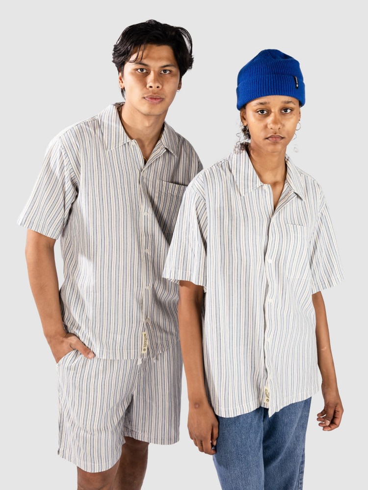 Рубашка Woodbird WBBanks Stripe Linen Hemd, light blue
Рубашка Woodbird WBBanks Stripe Linen Hemd, light blue