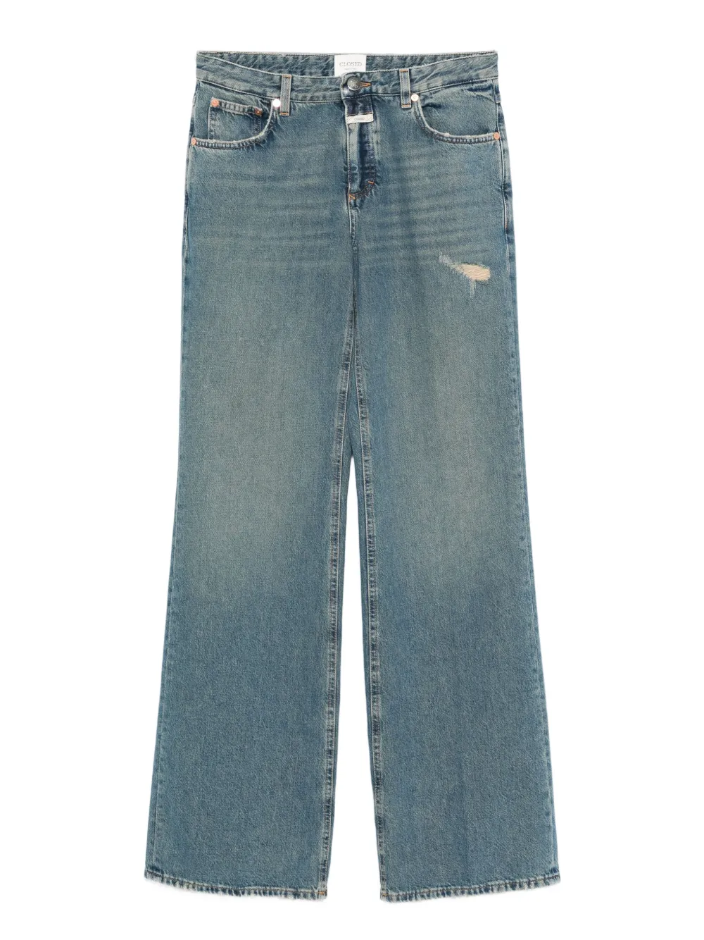 Джинсы с эффектом потертости Closed, синий
Джинсы с эффектом потертости Closed, синий