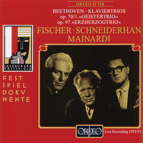 CD диск Beethoven / Fischer / Schneiderhan / Mainardi: Piano Trios
CD диск Beethoven / Fischer / Schneiderhan / Mainardi: Piano Trios