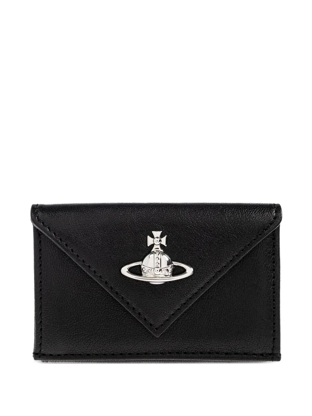 Кошелек-конверт с клапаном Orb Vivienne Westwood, черный
Кошелек-конверт с клапаном Orb Vivienne Westwood, черный