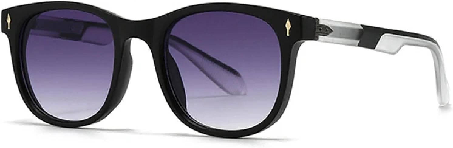 Ретро овальные панк-солнцезащитные очки для женщин и мужчин, роскошные модные очки с заклепками, градиентной защитой от УФ-излучения UV400 UATXTAU, Black Gray Gradient
Ретро овальные панк-солнцезащитные очки для женщин и мужчин, роскошные модные очки с заклепками, градиентной защитой от УФ-излучения UV400 UATXTAU, Black Gray Gradient