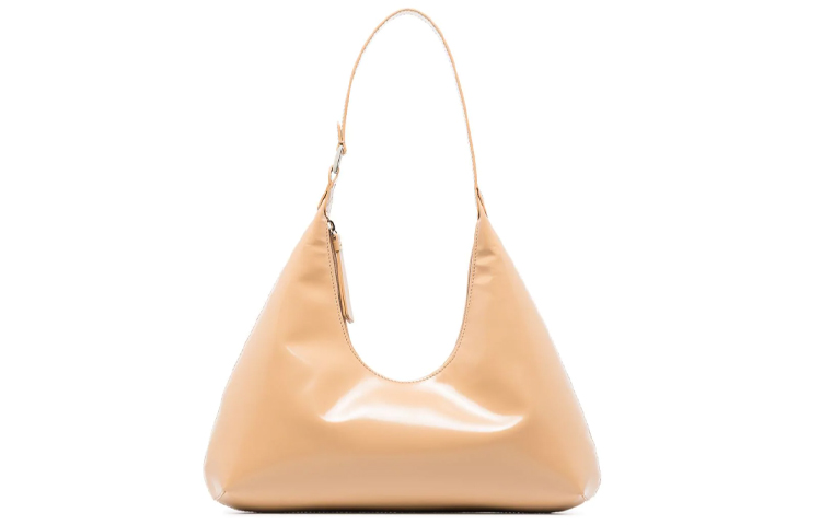 By Far Винтажная женская кремовая полулаковая сумка через плечо из коровьей кожи
By Far Винтажная женская кремовая полулаковая сумка через плечо из коровьей кожи