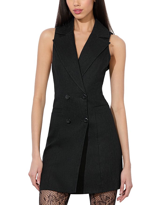 Меритт смокинг-платье с двойной застежкой Alice and Olivia, черный
Меритт смокинг-платье с двойной застежкой Alice and Olivia, черный