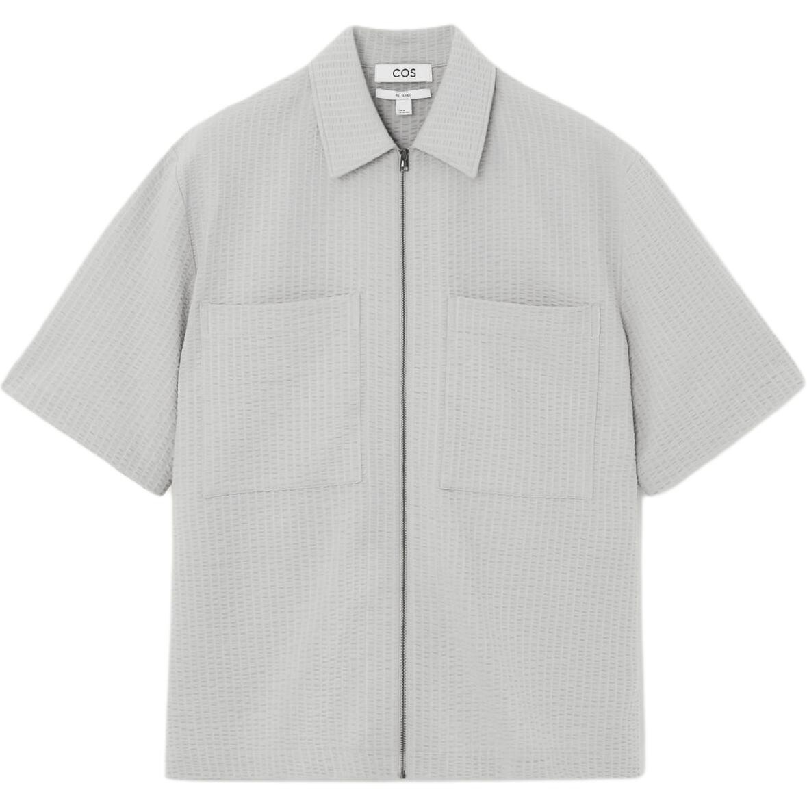 Рубашка мужская серая Cos, серый
Рубашка мужская серая Cos, серый