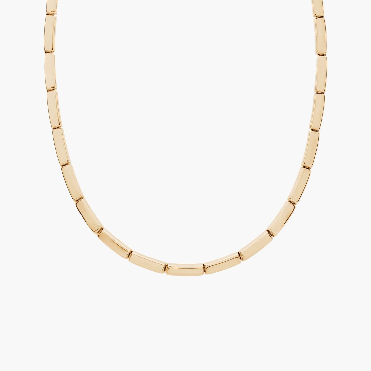 16,5-дюймовое колье-багет из 14-каратного желтого золота (4 мм) Blue Nile
16,5-дюймовое колье-багет из 14-каратного желтого золота (4 мм) Blue Nile