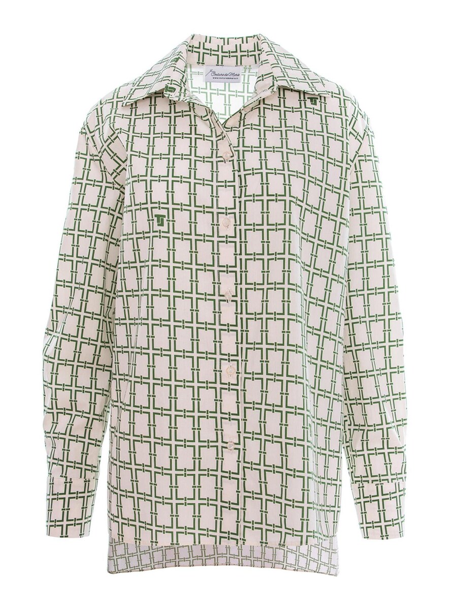 Рубашка оверсайз Couture de Marie Petra, бежевый
Рубашка оверсайз Couture de Marie Petra, бежевый