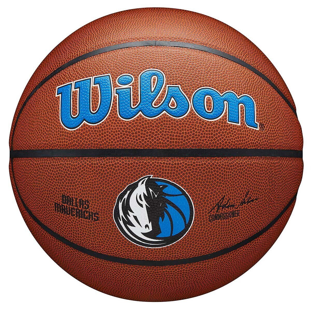 Баскетбольный мяч NBA Dallas Mavericks Team Composite Wilson, цвет Baby Blue
Баскетбольный мяч NBA Dallas Mavericks Team Composite Wilson, цвет Baby Blue
