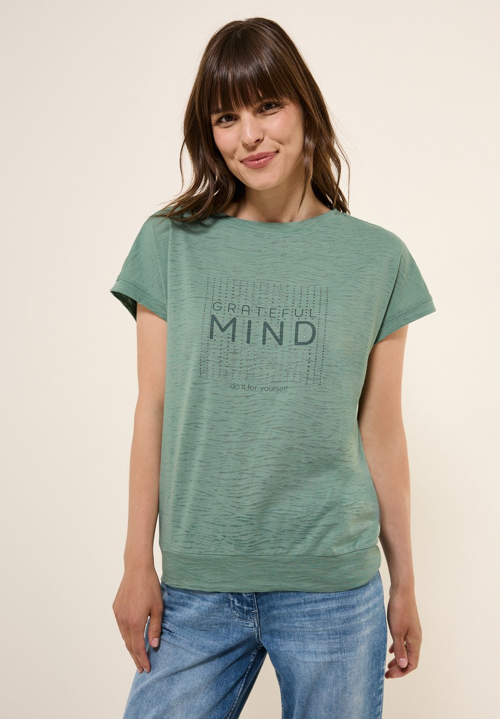 Футболка с принтом Cecil, зеленый
Футболка с принтом Cecil, зеленый