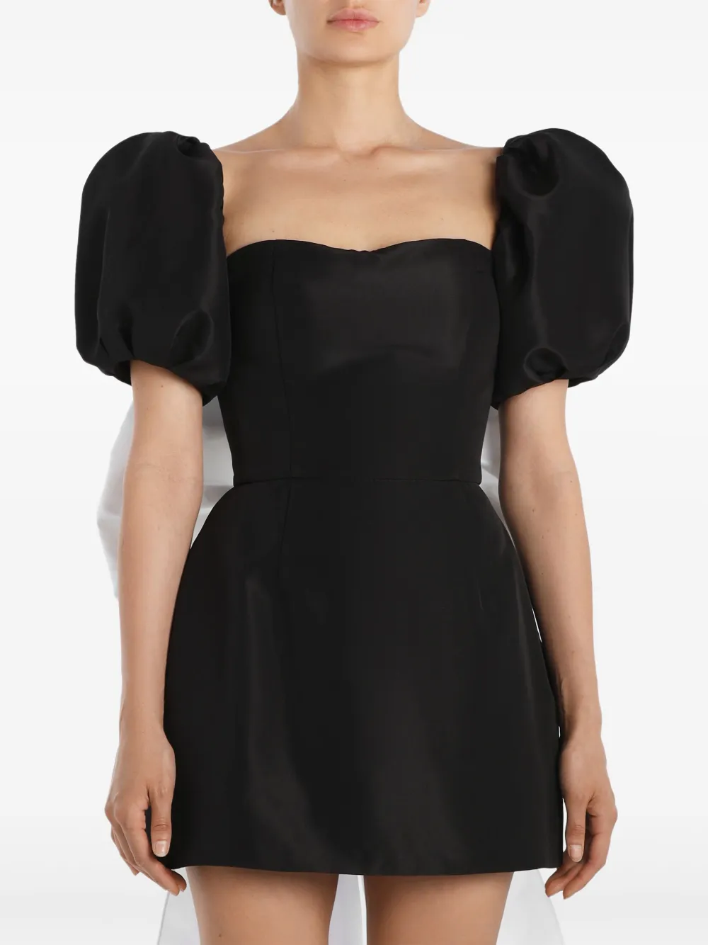 Платье мини с объемными рукавами Post Meridiem, черный
Платье мини с объемными рукавами Post Meridiem, черный