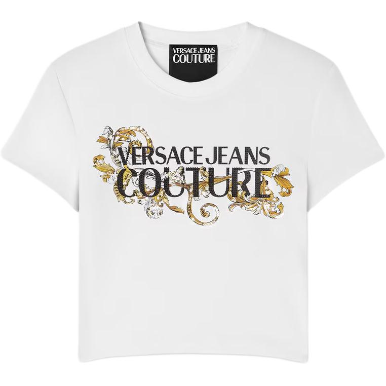 Футболка с принтом логотипа VERSACE JEANS COUTURE, белый
Футболка с принтом логотипа VERSACE JEANS COUTURE, белый