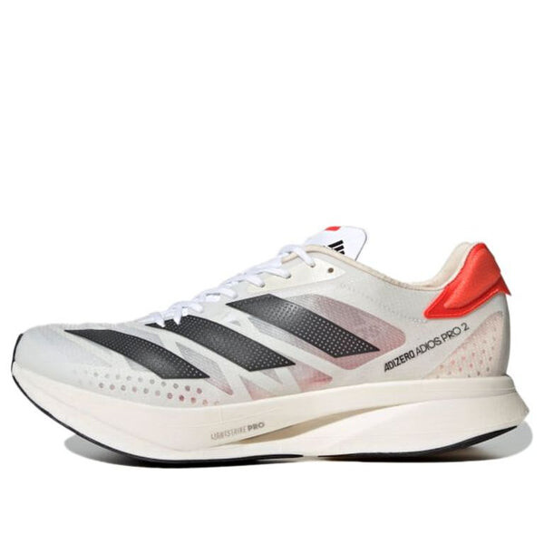 Кроссовки adizero adios pro 2 'solar red' Adidas, белый 
Кроссовки adizero adios pro 2 'solar red' Adidas, белый