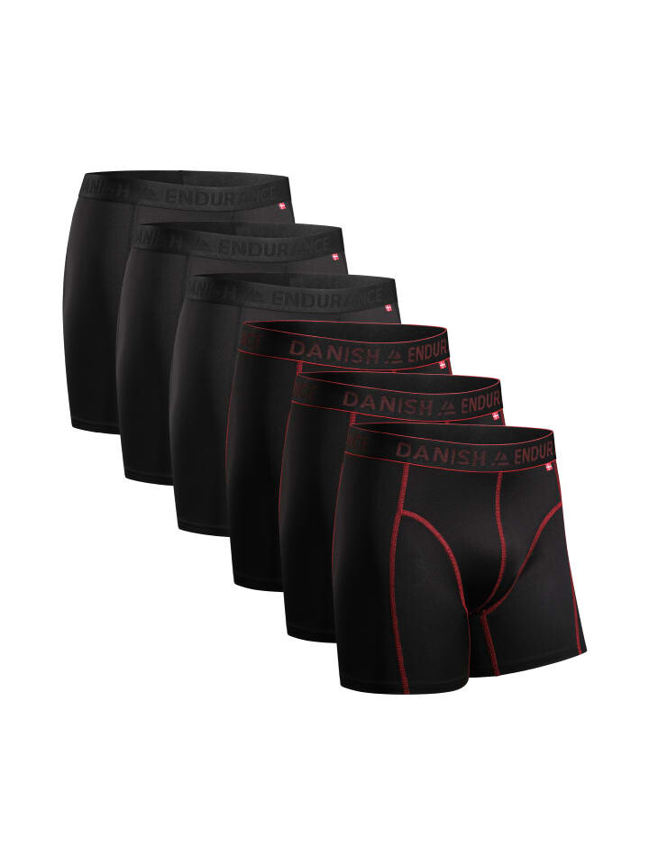 Трусы боксеры DANISH ENDURANCE Boxershorts Sports Trunks, цвет black/black/red seams
Трусы боксеры DANISH ENDURANCE Boxershorts Sports Trunks, цвет black/black/red seams