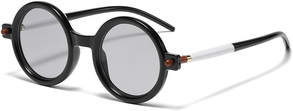 Круглые солнцезащитные очки Punk с защитой от УФ-излучения UV400 и заклепками, идеально подходят для занятий спортом на открытом воздухе, бега и путешествий UYPTK, Black White Gray
Круглые солнцезащитные очки Punk с защитой от УФ-излучения UV400 и заклепками, идеально подходят для занятий спортом на открытом воздухе, бега и путешествий UYPTK, Black White Gray