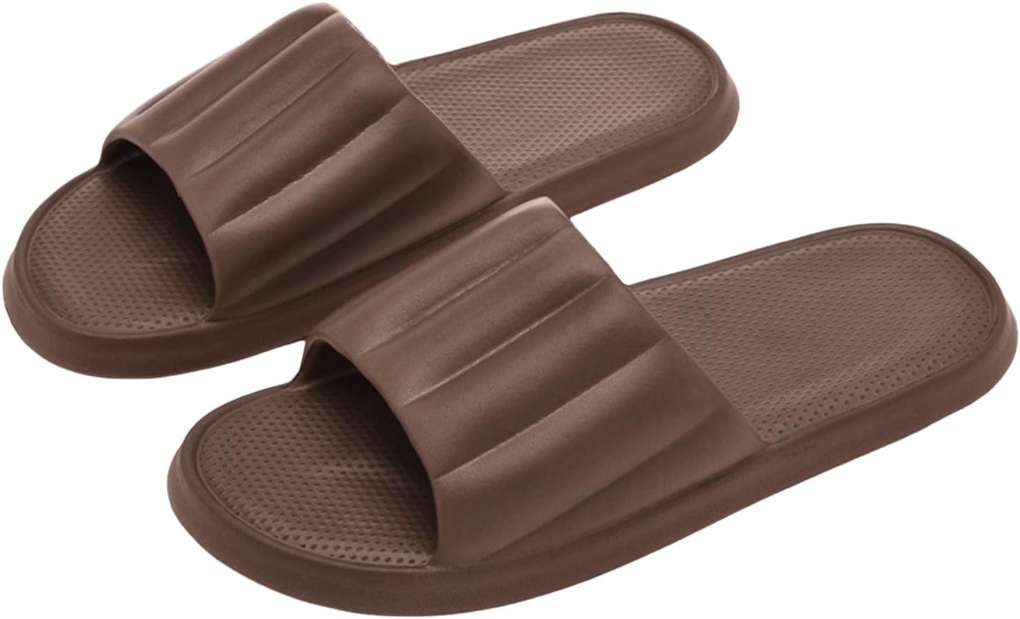 Домашние тапочки для женщин и мужчин, тапочки для ванной, удобные с нескользящей подошвой, шлепанцы для душа, пляжные сандалии для дома и улицы Generic, Coffee
Домашние тапочки для женщин и мужчин, тапочки для ванной, удобные с нескользящей подошвой, шлепанцы для душа, пляжные сандалии для дома и улицы Generic, Coffee