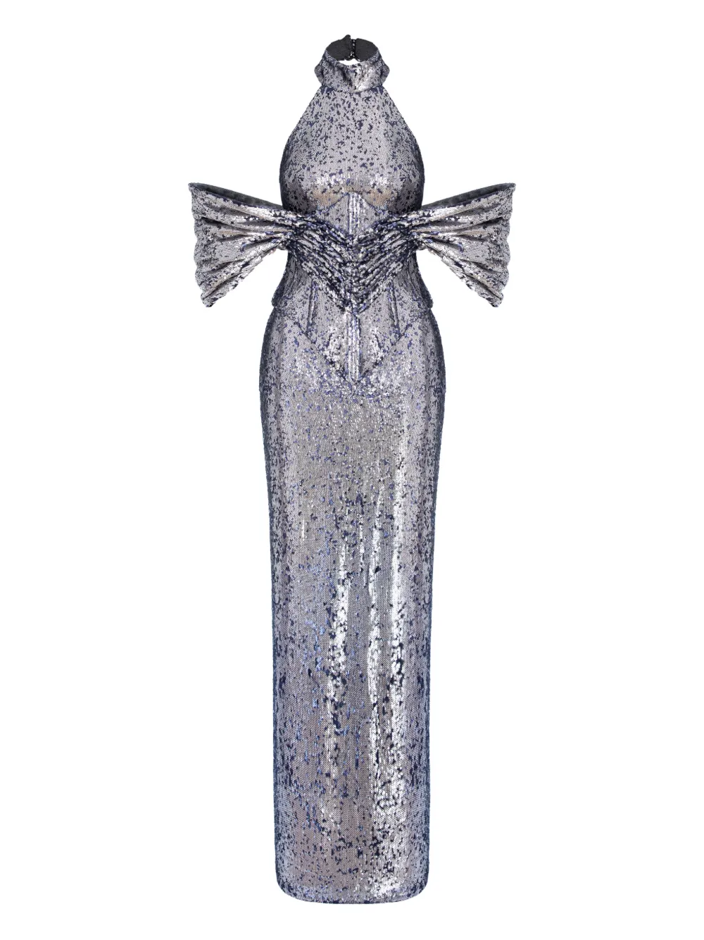 Макси-платье с отделкой из пайеток Mitiliane Couture, серебристый
Макси-платье с отделкой из пайеток Mitiliane Couture, серебристый
