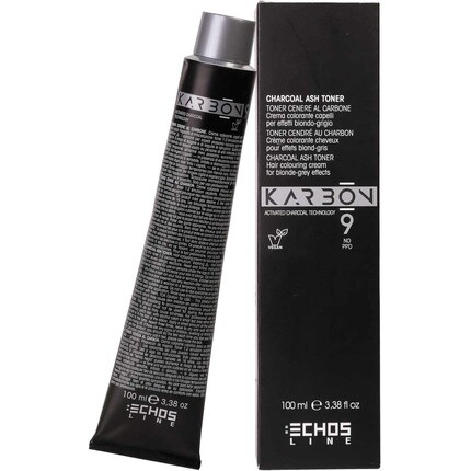 ECHOSLINE Karbon 9 Charcoal Color CB 9 Угольный крем-краситель 100 мл
ECHOSLINE Karbon 9 Charcoal Color CB 9 Угольный крем-краситель 100 мл